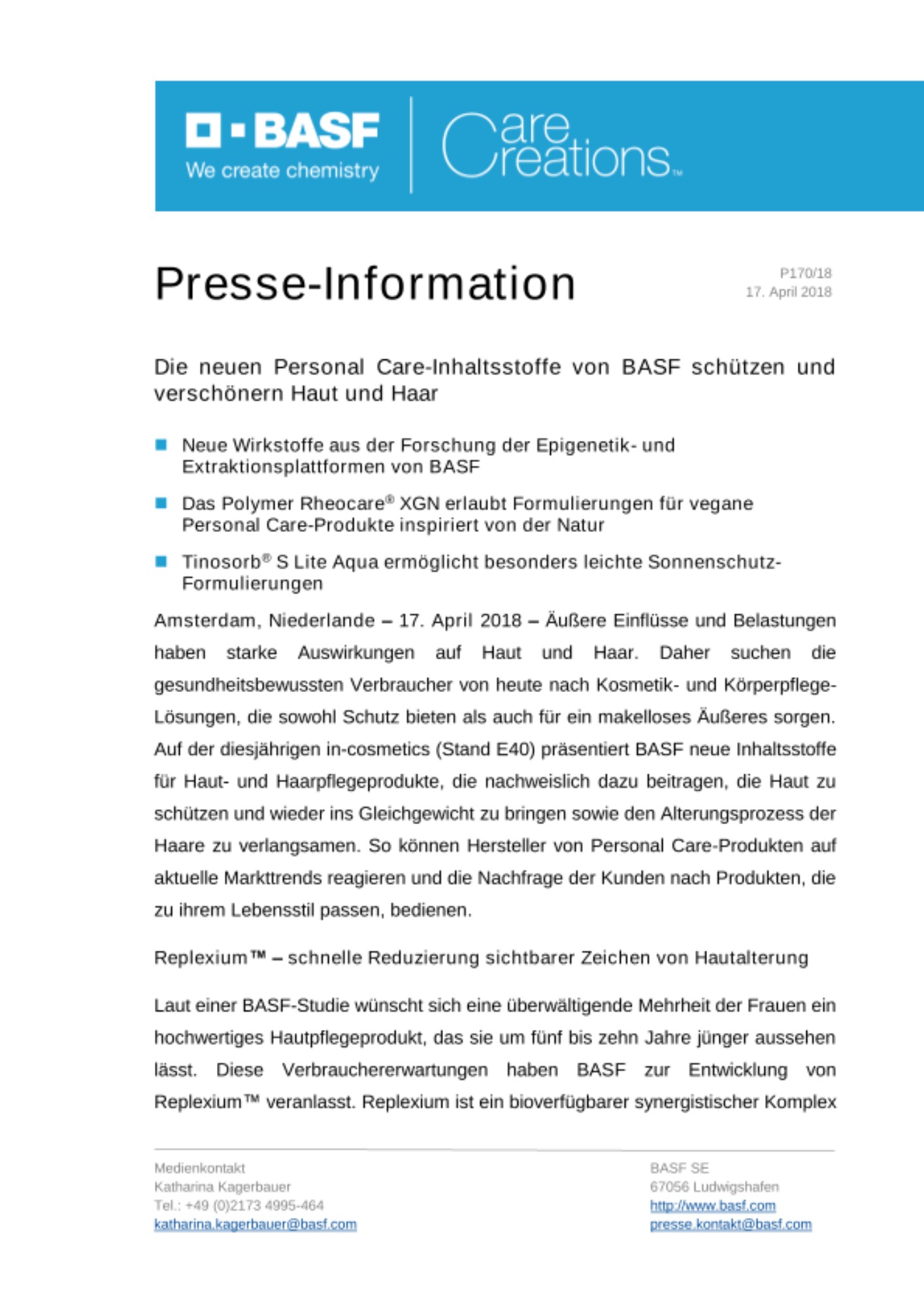 Presse-Information Presse-Information